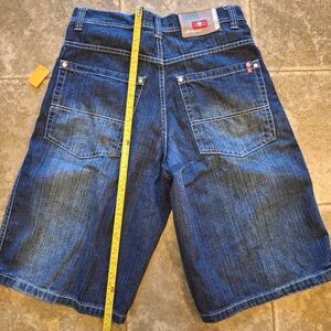 Southpole Y2K Vintage Denim Shorts Mens 32 Jean Grunge Skater Distressed Jorts